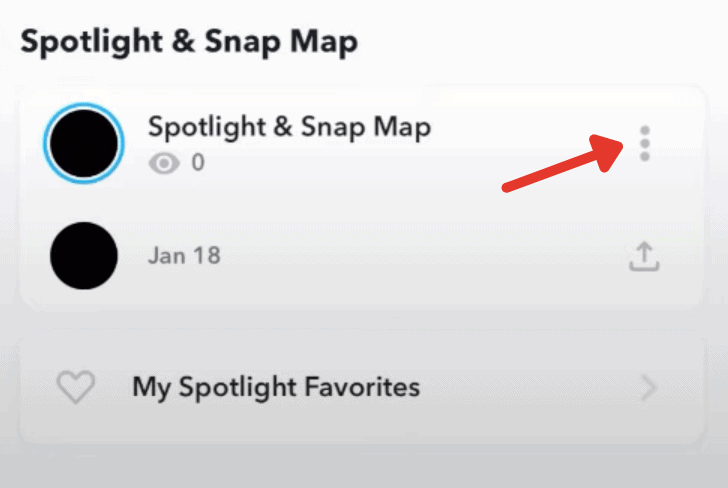 Spotlight and Snap Map